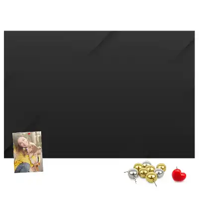 Bedruckte Korkplatte Dunkle Wand Muster