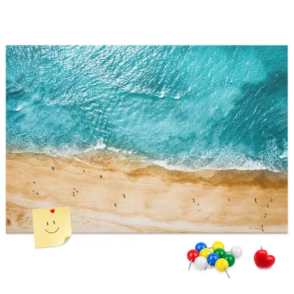 Pinnwand Meer Strand Menschen