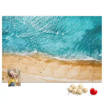 Pinnwand Meer Strand Menschen