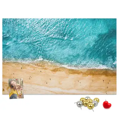 Pinnwand Meer Strand Menschen