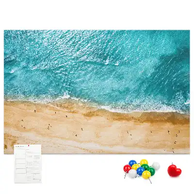 Pinnwand Meer Strand Menschen