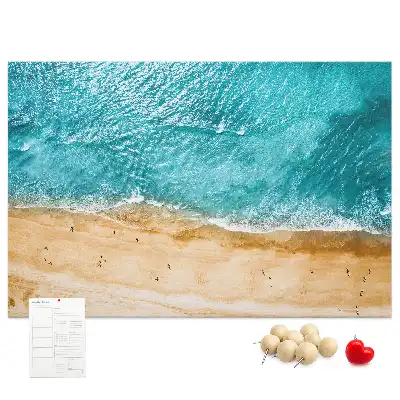 Pinnwand Meer Strand Menschen