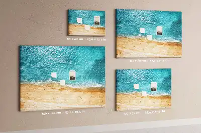 Pinnwand Meer Strand Menschen