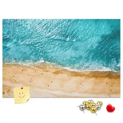 Pinnwand Meer Strand Menschen