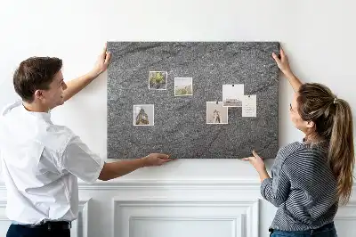 Bedruckte Korkplatte im Vulkangestein-Design