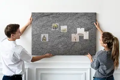 Bedruckte Korkplatte im Vulkangestein-Design