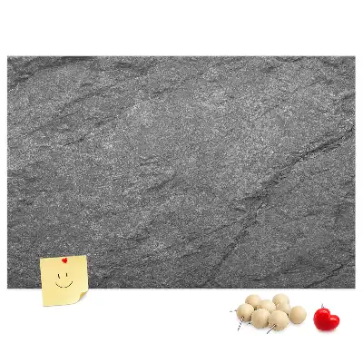 Bedruckte Korkplatte im Vulkangestein-Design