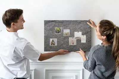 Bedruckte Korkplatte im Vulkangestein-Design