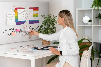 Pinnwand Motto sei du selbst