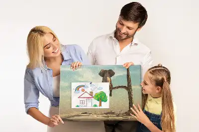 Kork Pinnwand Elefant auf dem Baum