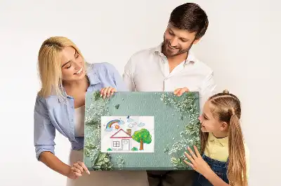Bilder-Korktafel Zarte Blumen