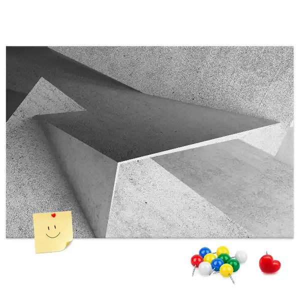 Pinnwand mit moderner Figurenkomposition