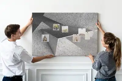 Pinnwand mit moderner Figurenkomposition