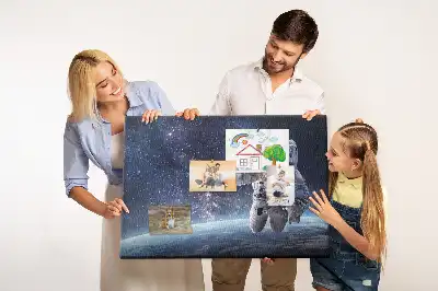 Kork Pinnwand Astronaut