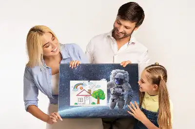 Kork Pinnwand Astronaut