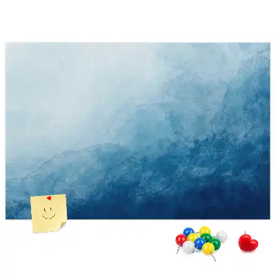 Pinnwand Abstraktion Wasser