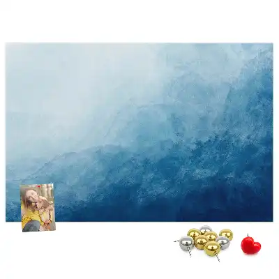 Pinnwand Abstraktion Wasser