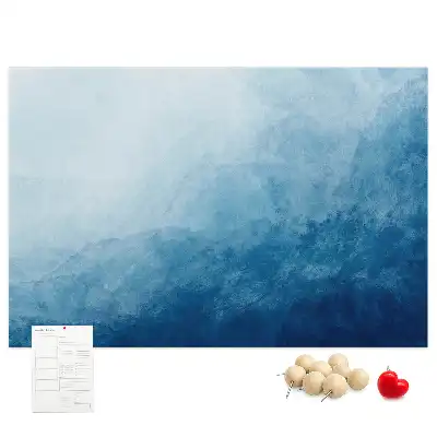Pinnwand Abstraktion Wasser