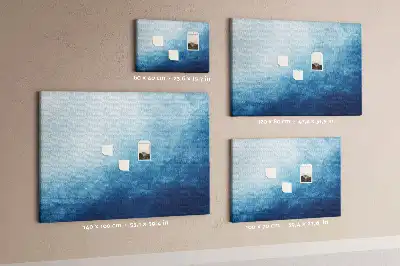 Pinnwand Abstraktion Wasser