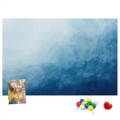 Pinnwand Abstraktion Wasser