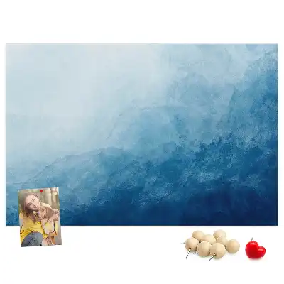 Pinnwand Abstraktion Wasser