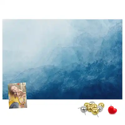 Pinnwand Abstraktion Wasser