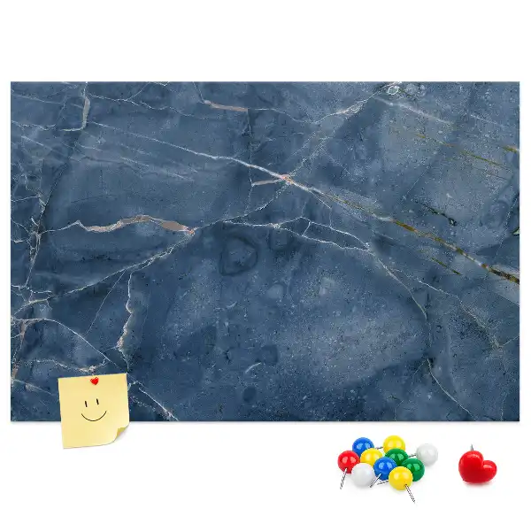 Bedruckte Korkplatte mit stilvoller Marmoroptik