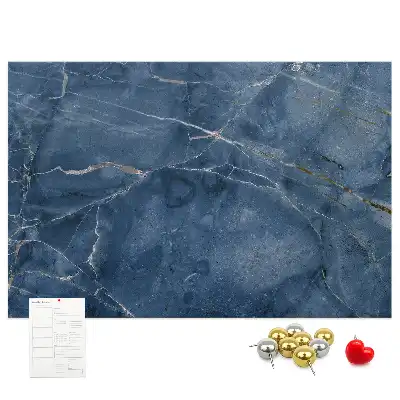 Bedruckte Korkplatte mit stilvoller Marmoroptik