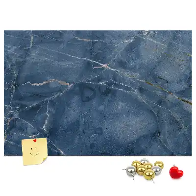 Bedruckte Korkplatte mit stilvoller Marmoroptik