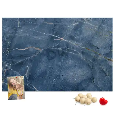 Bedruckte Korkplatte mit stilvoller Marmoroptik