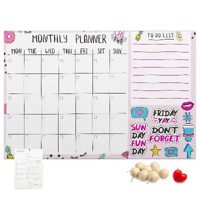 Pinnwand Dreißig-Tage-Organizer