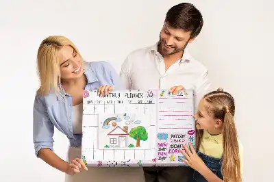 Pinnwand Dreißig-Tage-Organizer