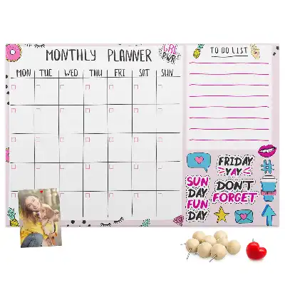 Pinnwand Dreißig-Tage-Organizer