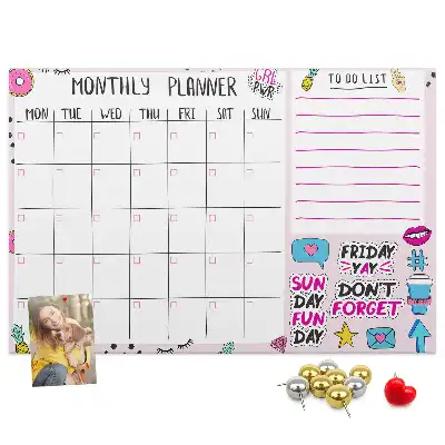 Pinnwand Dreißig-Tage-Organizer