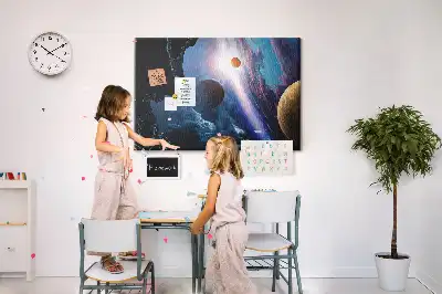 Bilder-Korktafel Große Galaxie