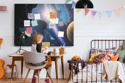 Bilder-Korktafel Große Galaxie