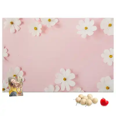Kork Pinnwand Gänseblümchenblüten