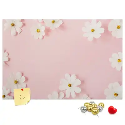 Kork Pinnwand Gänseblümchenblüten