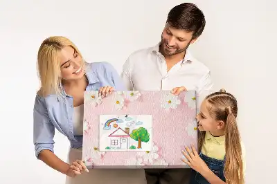 Kork Pinnwand Gänseblümchenblüten
