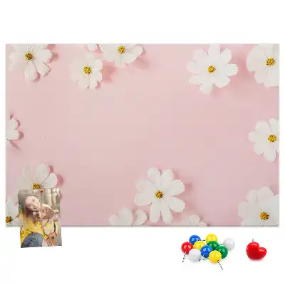 Kork Pinnwand Gänseblümchenblüten