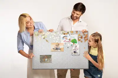 Bilder-Korktafel mit Sternmotiv