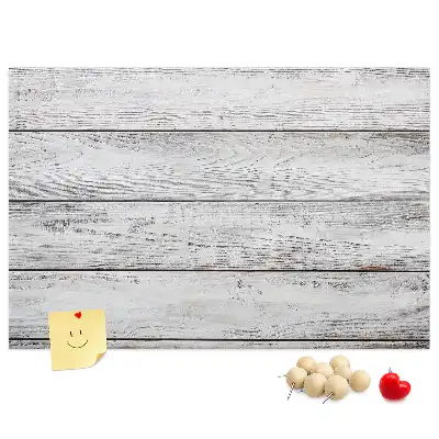 Bedruckte Korkplatte mit bemaltem Design