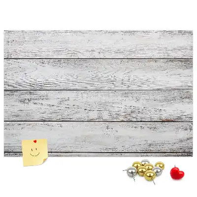 Bedruckte Korkplatte mit bemaltem Design
