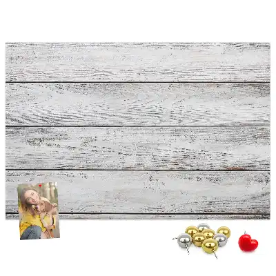 Bedruckte Korkplatte mit bemaltem Design