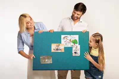 Bedruckte Korkplatte mit Meeresabstraktion