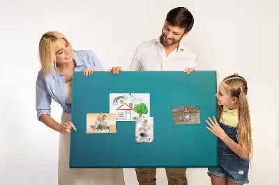 Bedruckte Korkplatte mit Meeresabstraktion