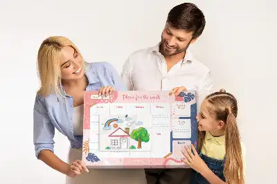 Kork Pinnwand Wochenplaner