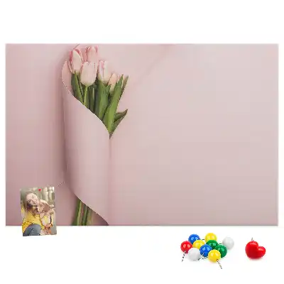 Bilder-Korktafel Blumenstrauß