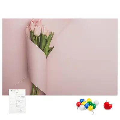 Bilder-Korktafel Blumenstrauß