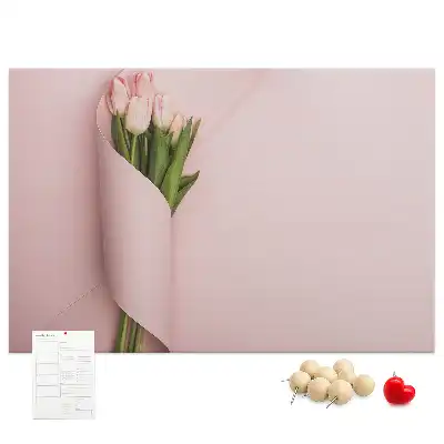 Bilder-Korktafel Blumenstrauß